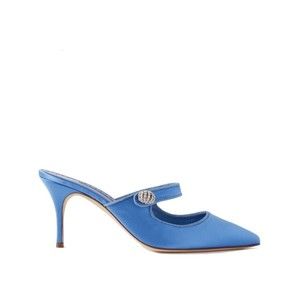 Manolo Blahnik Camparimu Jewel 070 Mules - NWT